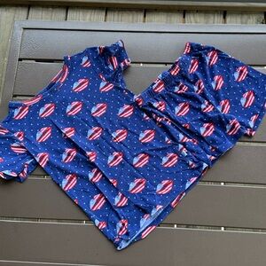 Posh Peanut Pajama Set Size 4T
